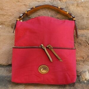 Dooney & Bourke Red Shoulder Bag Purse